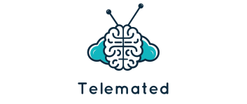logo with white brain